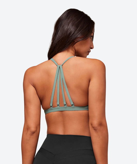 Gymshark Ribbed Minimal Sports Bra Cobalt Purple | variant:celeste-blue