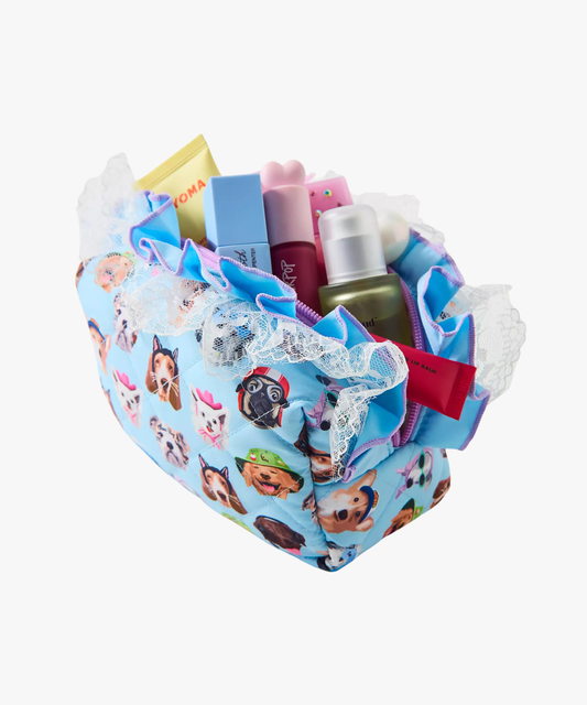 Urban Outfitters Patterned Quilted Makeup Bag (cosmetiquera acolchada)