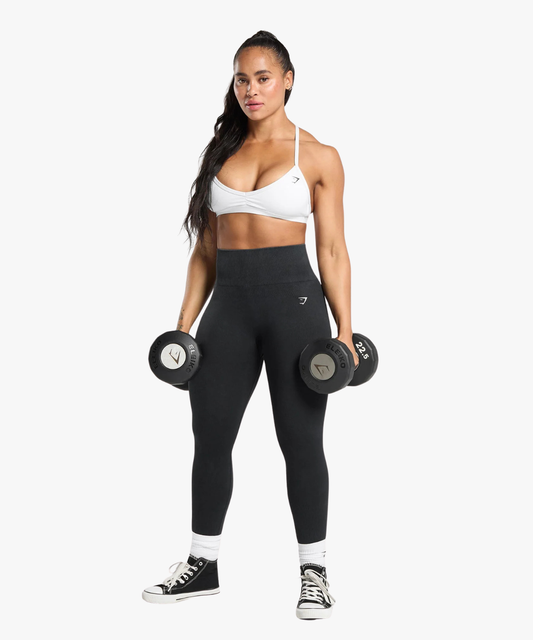 Gymshark Gains Seamless Leggings (leggings seamless de tiro alto)