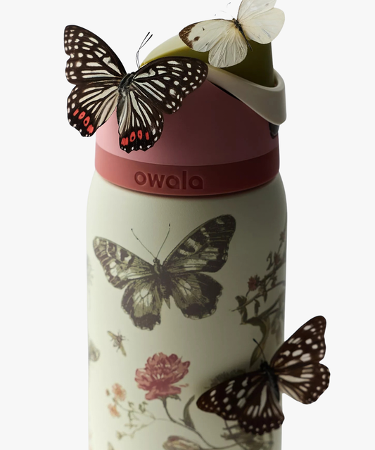 Owala FreeSip 32 oz Boho Butterfly | variant:boho-butterfly
