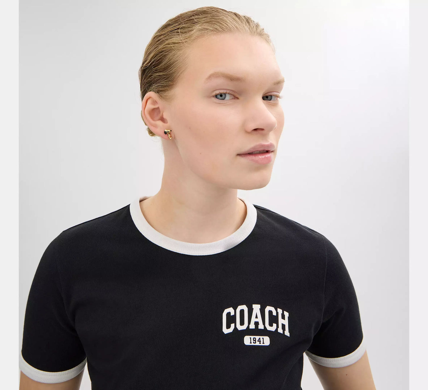 PRE ORDER-Coach X Peanuts Snoopy Stud Earrings