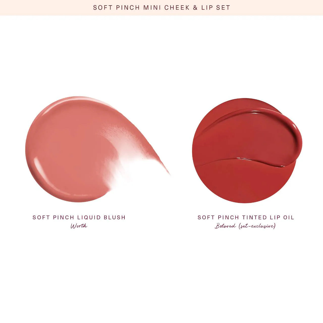 PRE ORDER- Mini Soft Pinch Liquid Blush and Lip Oil Set