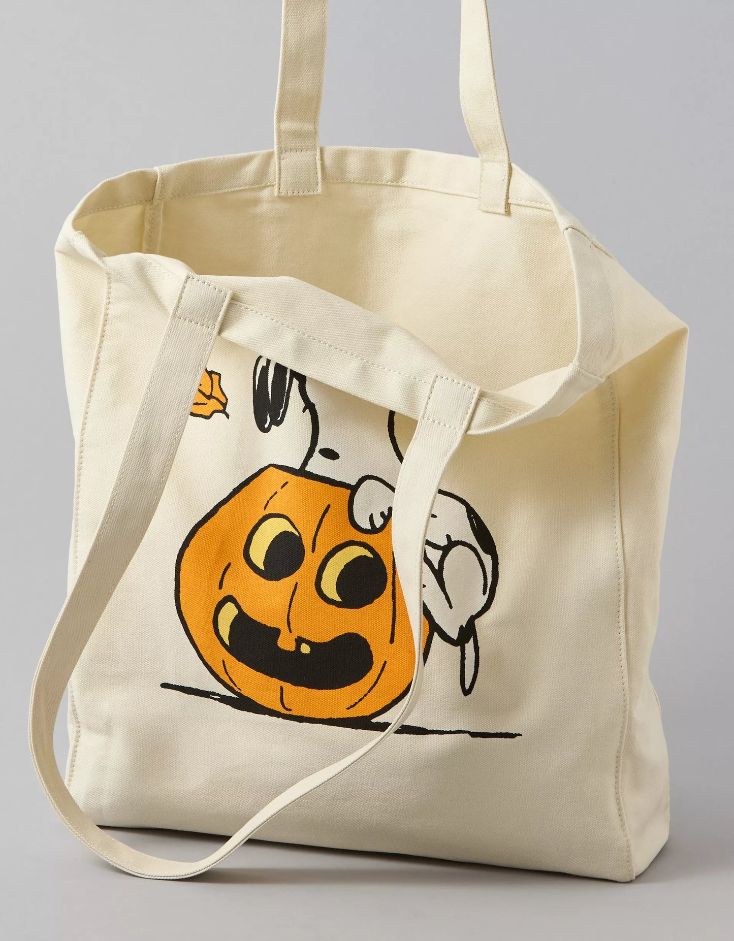 PRE ORDER-AE Snoopy Halloween Canvas Tote Bag
