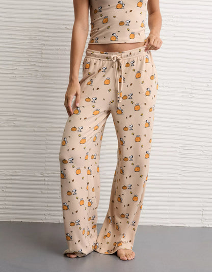 PRE ORDER-AE Luxe Plush Snoopy Halloween PJ Set