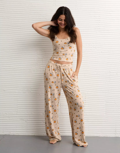 PRE ORDER-AE Luxe Plush Snoopy Halloween PJ Set