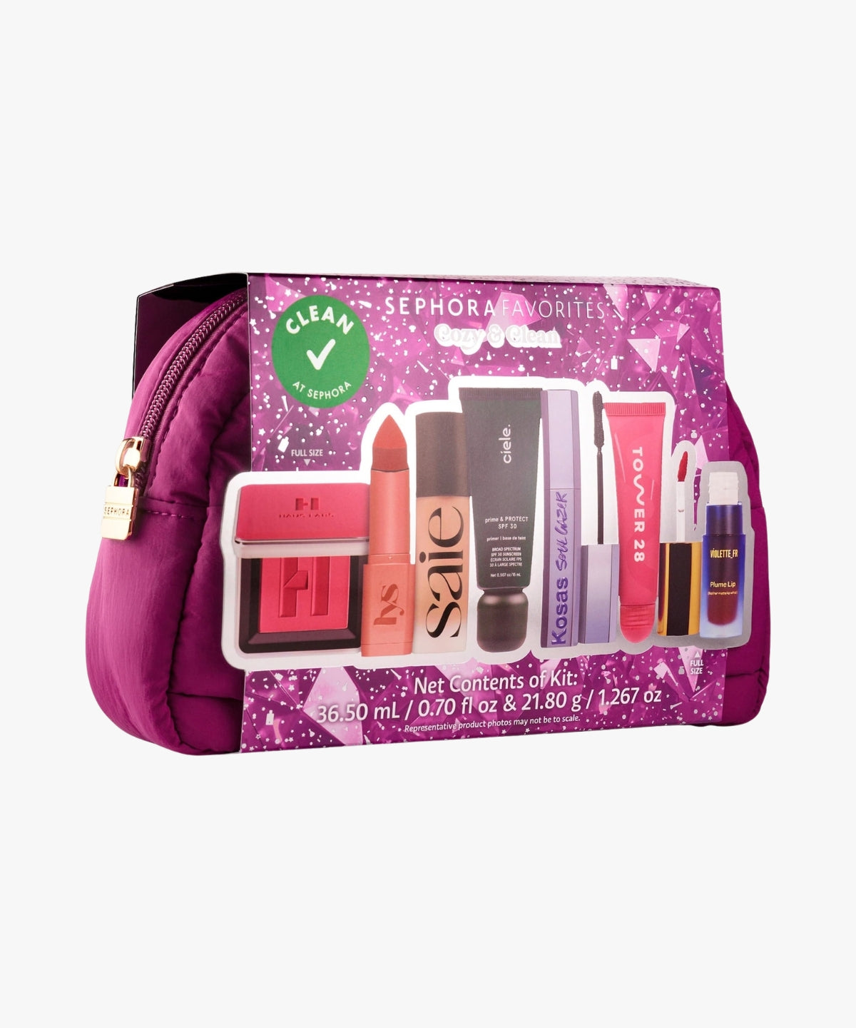 Sephora Favorites Cozy & Clean Makeup Value Set