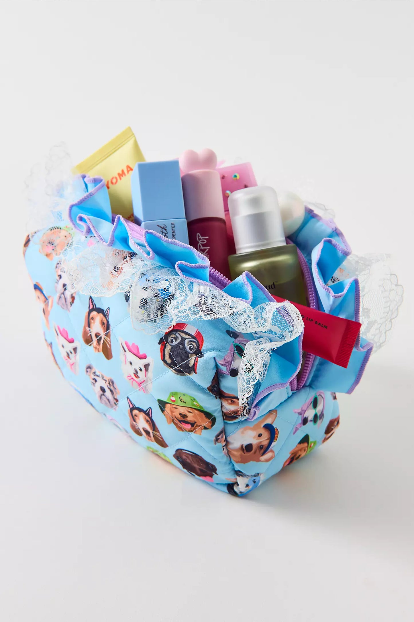 PRE ORDER-Dog Collage Makeup Bag