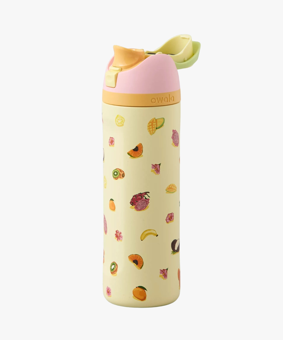Owala FreeSip 24 oz Multi Floral (botella térmica con popote integrado)