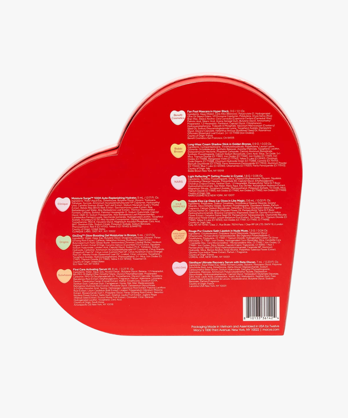 Macy's The Love and Glow Beauty Set (set de skincare y maquillaje)