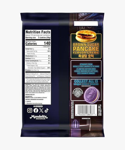 OREO Galletas Sándwich de Chocolate Edición Limitada BTS (galletas)