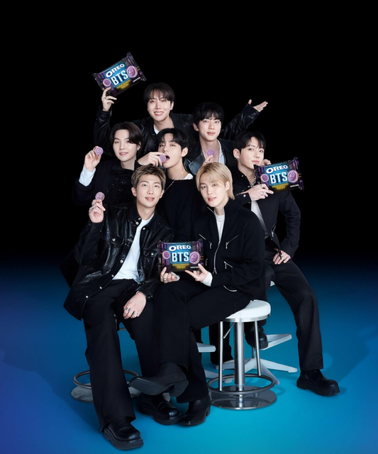 OREO Galletas Sándwich de Chocolate Edición Limitada BTS