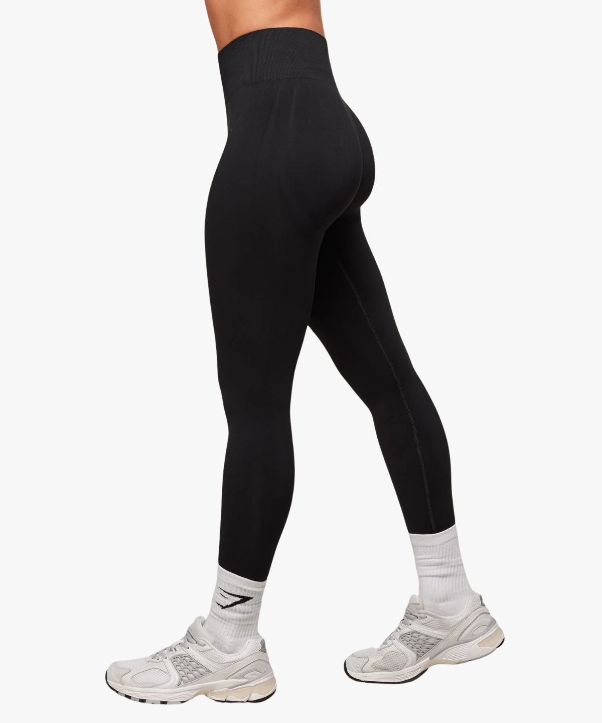 Gymshark Everyday Seamless Graphic Leggings Black | variant:black
