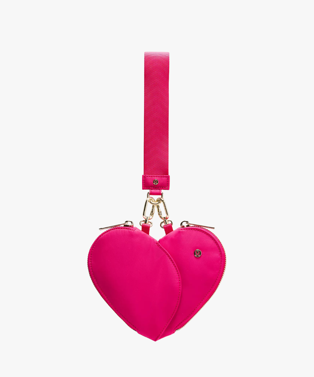 Lululemon Dual Pouch Wristlet Heart (cartera de muñeca con doble compartimento)