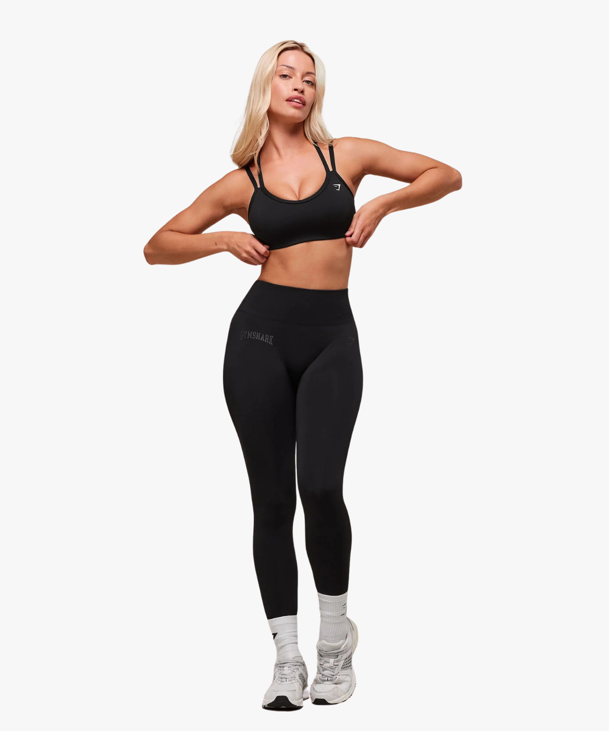 Gymshark Everyday Seamless Graphic Leggings Black | variant:black