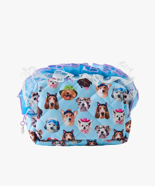 Urban Outfitters Patterned Quilted Makeup Bag (cosmetiquera acolchada)