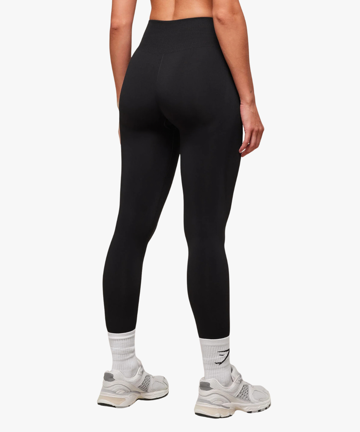 Gymshark Everyday Seamless Graphic Leggings Black | variant:black