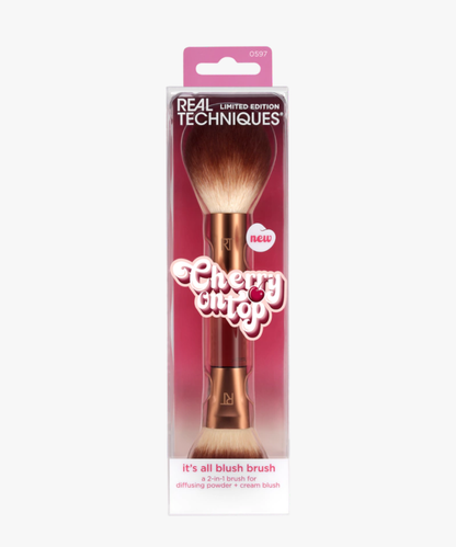 Real Techniques Limited Edition Cherry On Top It’s All Blush Brush (brocha doble para rubor)