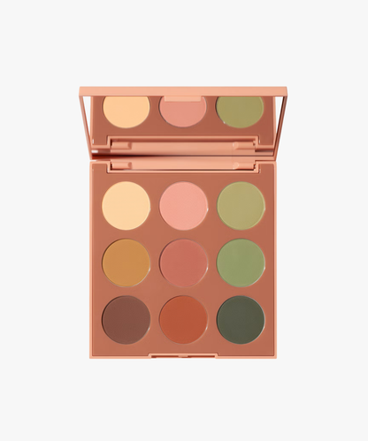 Morphe 9B Matte Essentials Artistry Palette (paleta de 9 sombras mate)