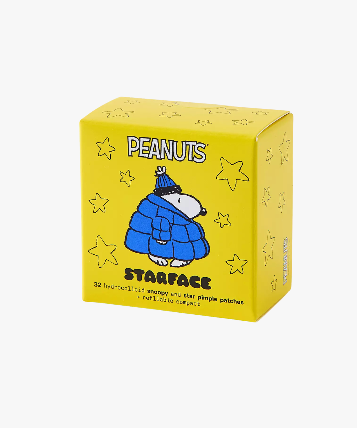 Starface x Peanuts Snoopy Blue Puffer Hydrocolloid Pimple Patch & Compact Set (parches para granitos con estuche)