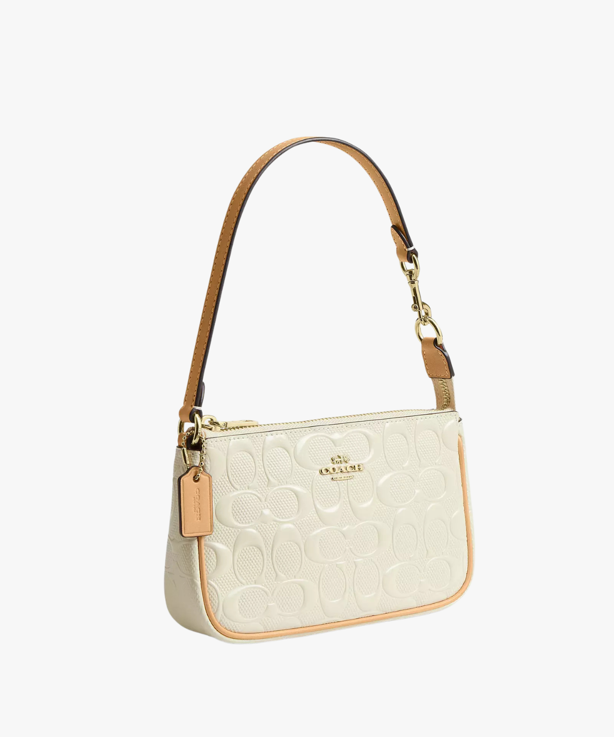 Coach Nolita 19 In Signature Leather With Charms (bolsa mini de hombro)