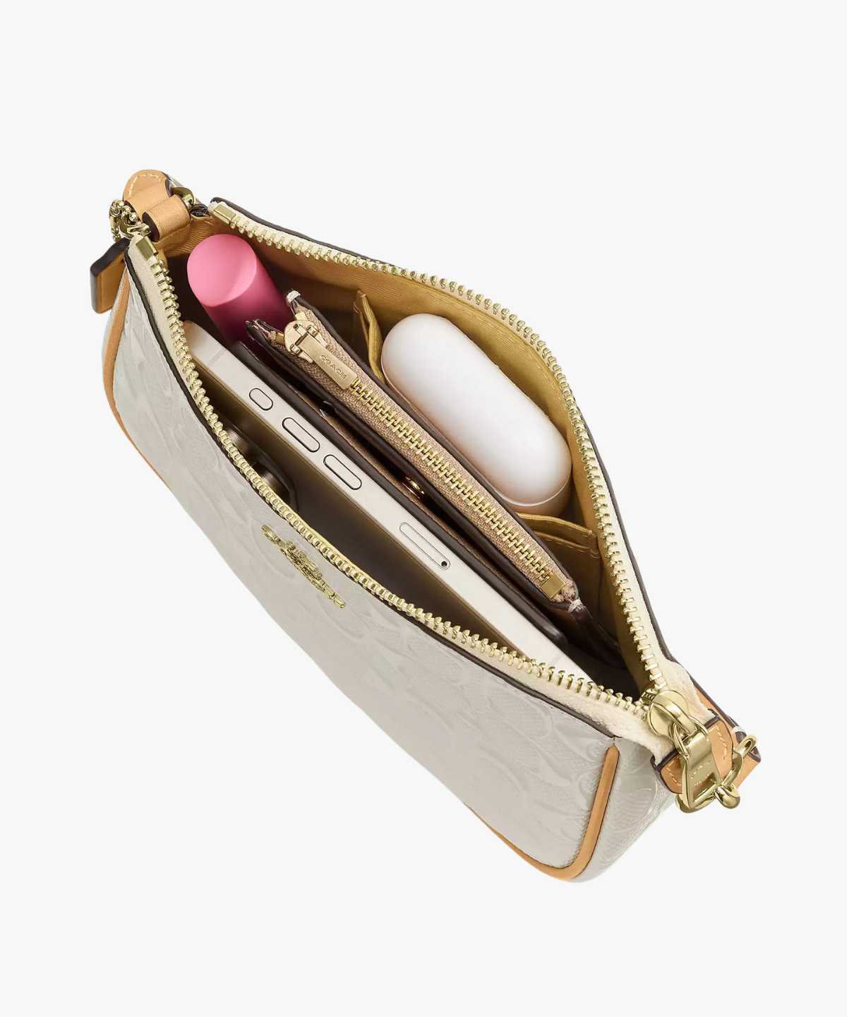 Coach Nolita 19 In Signature Leather With Charms (bolsa mini de hombro)