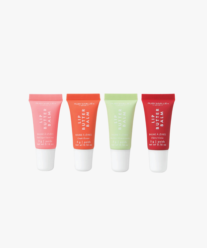 Ruby & Millie The Mini Lip Butter Balm Set (set de 4 bálsamos labiales)