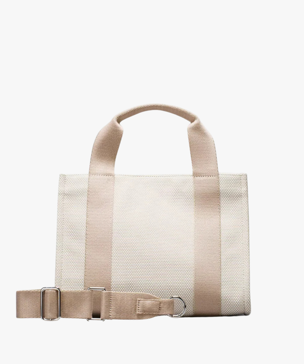 lululemon Two-Tone Canvas Mini Tote Bag 4.5L Mojave Tan Light Ivory | variant:mojave-tan-light-ivory