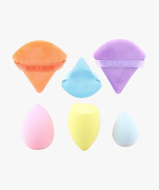 Macy’s 6-Piece Multi Sponge and Puff Set (set de 6 esponjas y puffs de maquillaje)