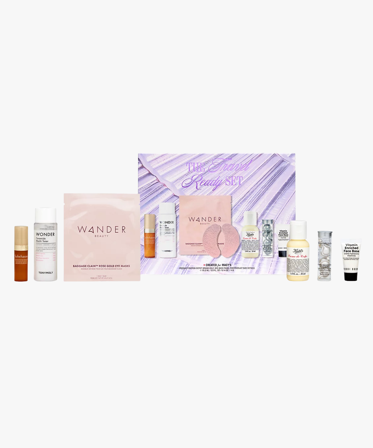 Macy’s 6-Pc. Travel Ready Set (set de 6 esenciales de viaje)