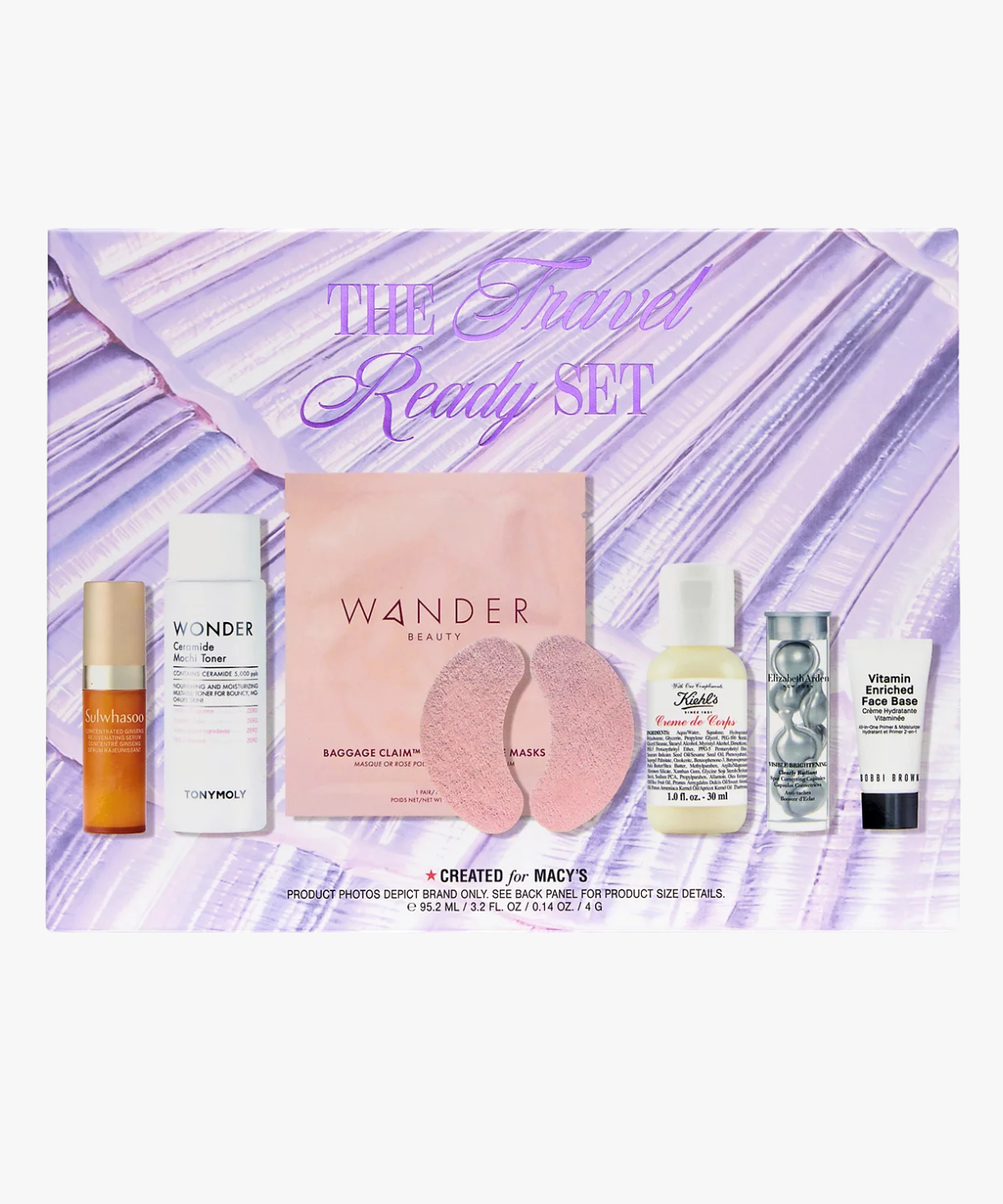Macy’s 6-Pc. Travel Ready Set (set de 6 esenciales de viaje)