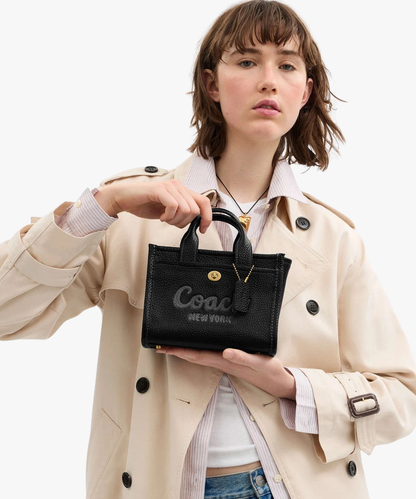 Coach Cargo Tote 20 Leather (bolso tote mini de piel premium)