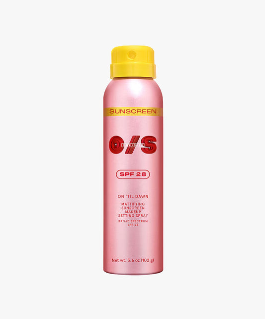 ONE/SIZE On 'Til Dawn Mattifying Sunscreen Makeup Setting Spray SPF 28 Full Size 102 g | variant:full-size