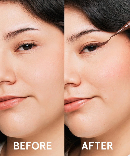 ONE/SIZE Point Made Waterproof Liquid Eyeliner Pen Busty Brown | variant:busty-brown