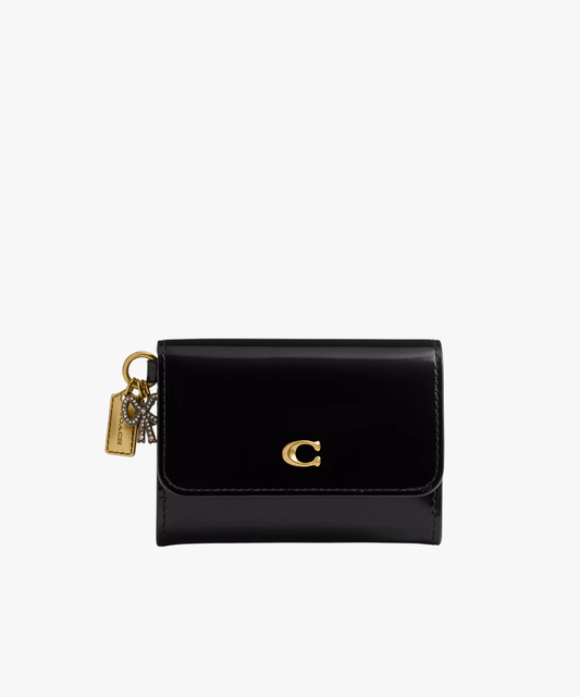 Coach Essential Flap Card Case With Charms (tarjetero con charms)