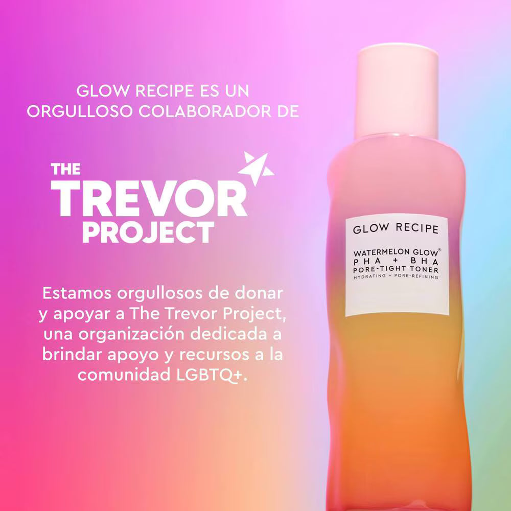 Glow Recipe Watermelon Glow PHA+BHA Pore-Tight Toner Pride 150 mL (tónico exfoliante)