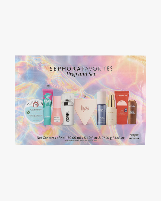 Sephora Favorites Prep and Set Kohl's (set de preparación y fijación de maquillaje)