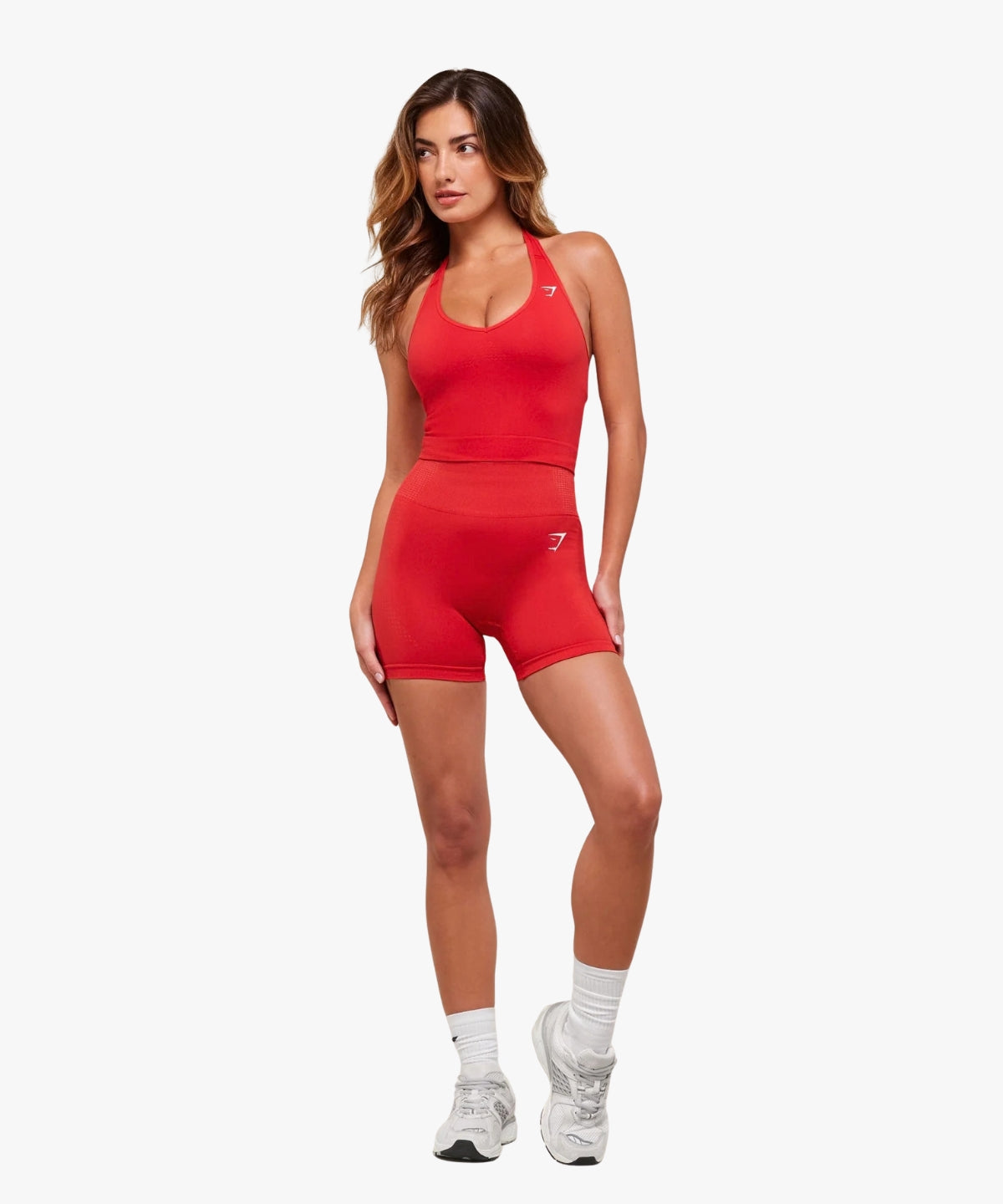 Gymshark Vital Sculpt Seamless Short Velocity Red | variant:velocity-red-marl