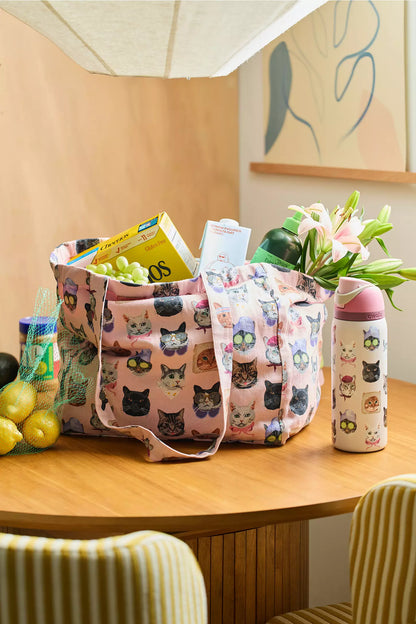 PRE ORDER-Mia Patterned Market Tote Bag