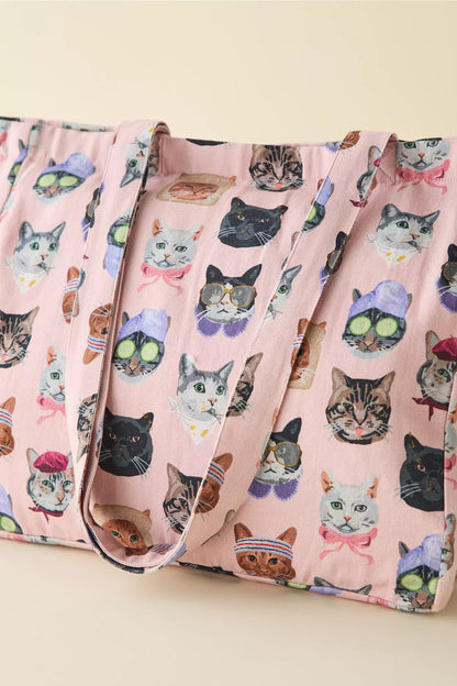 PRE ORDER-Mia Patterned Market Tote Bag