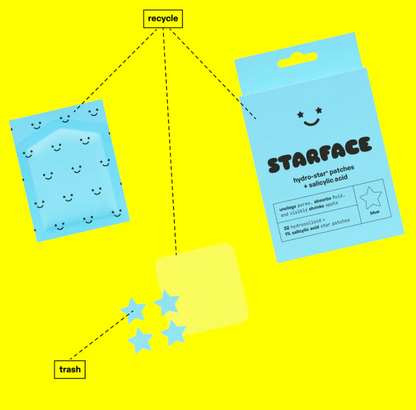 Starface XL hydro-star® + salicylic acid- 32ct