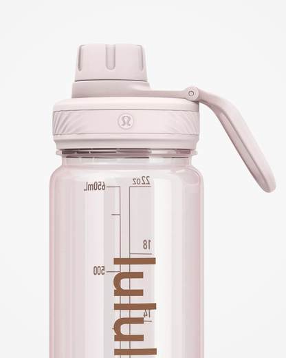 Lululemon Back to Life Clear Bottle 24oz (botella transparente)