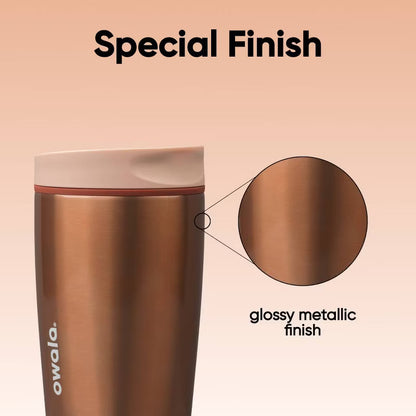 Owala SmoothSip Slider 12 oz Ceramic Lined (termo para café de 355 mL)