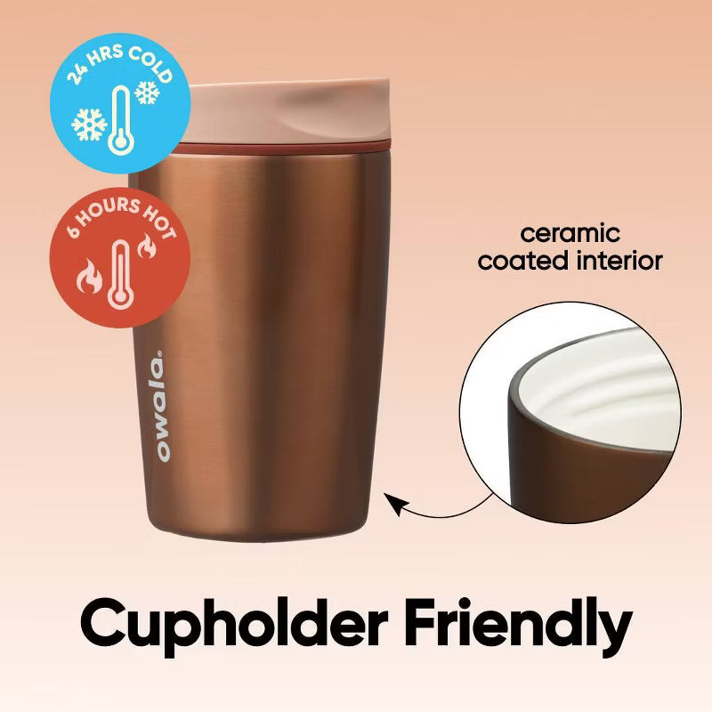 Owala SmoothSip Slider 12 oz Ceramic Lined (termo para café de 355 mL)