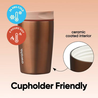 Owala SmoothSip Slider 12 oz Ceramic Lined (termo para café de 355 mL)