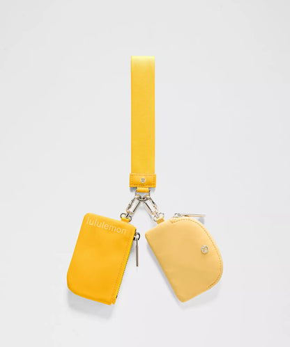 PRE ORDER-Dual Pouch Wristlet