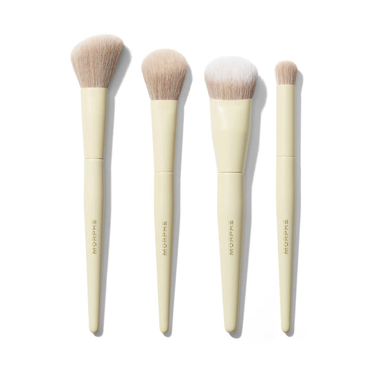 PRE ORDER-Buttery Blends 4-Piece Face Brush Set