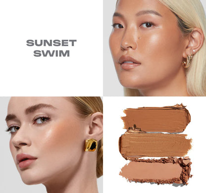 PRE ORDER-Cheek Thrills Multi-Finish Face Trio