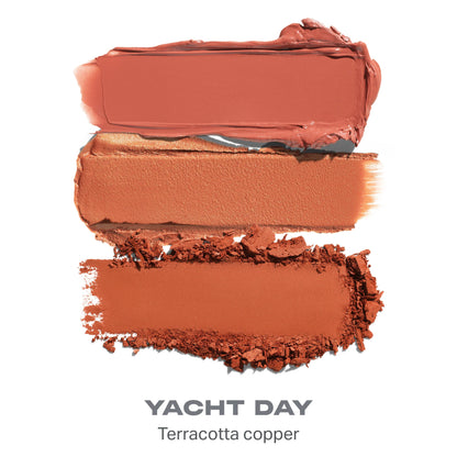 PRE ORDER-Cheek Thrills Multi-Finish Face Trio - Yacht Day