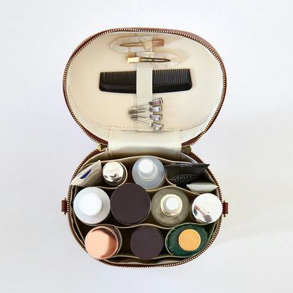 PRE ORDER-Oval Toiletry Case