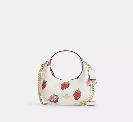 Carmen Mini Crossbody in Strawberry